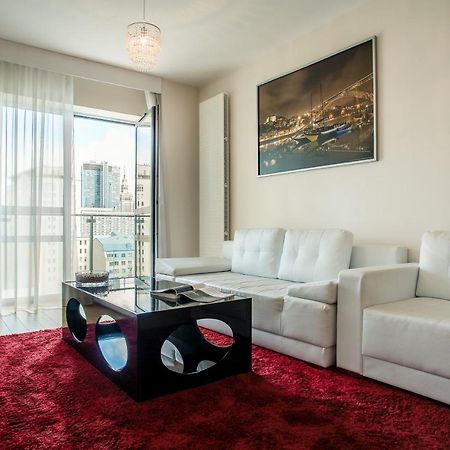Platinum Towers Luxury Apartments Varšava Exteriér fotografie
