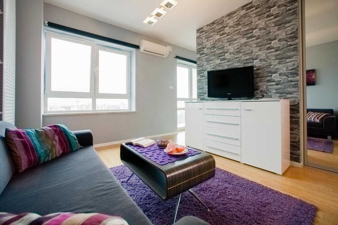Platinum Towers Luxury Apartments Varšava Exteriér fotografie