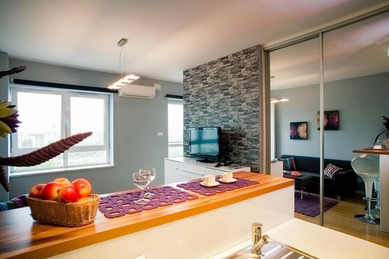 Platinum Towers Luxury Apartments Varšava Exteriér fotografie