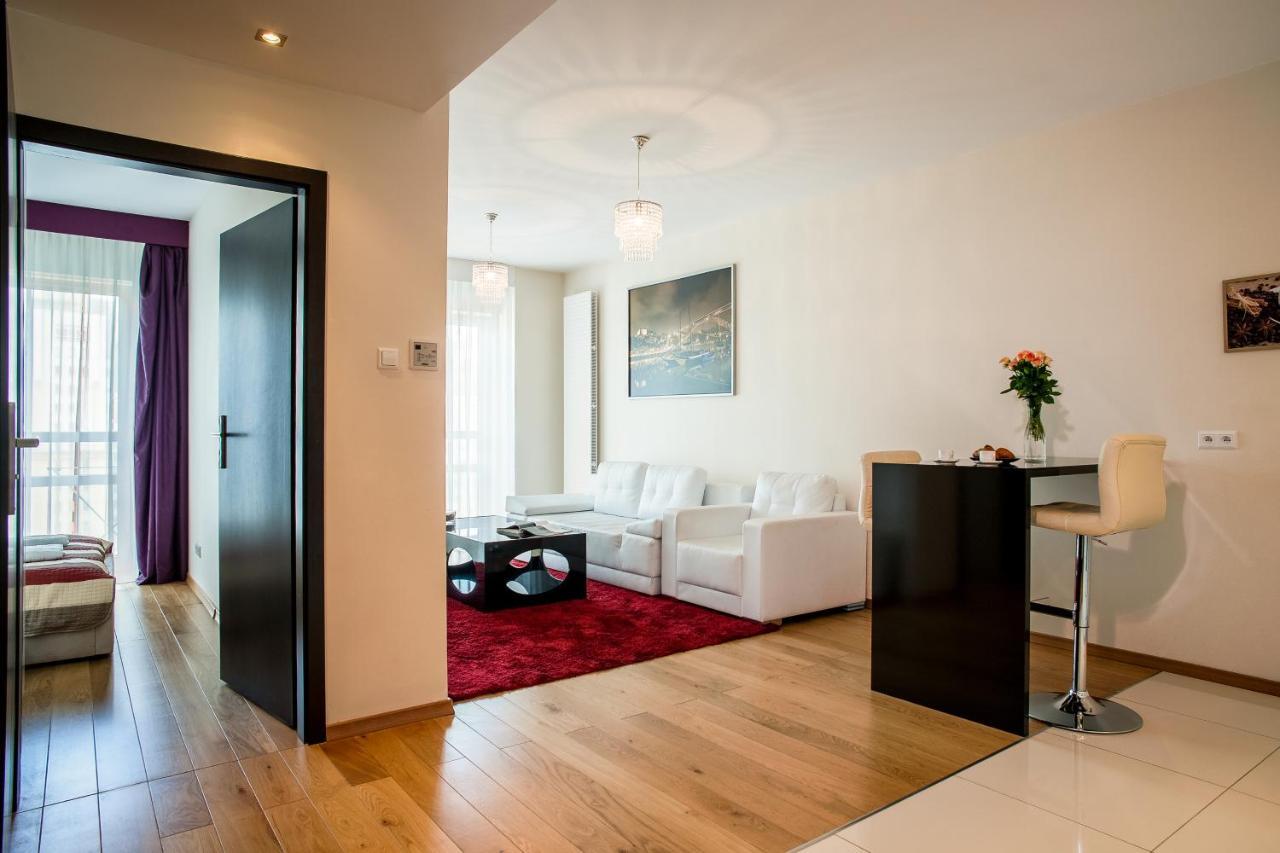 Platinum Towers Luxury Apartments Varšava Exteriér fotografie